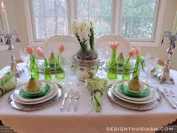 St Patrick S Day Decor A Pretty Spring Tablescape Spring Tablescapes Table Decorations Beautiful Table Settings
