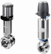 Pneumatic Welded Butterfly Valve Pneumatic valves 3 Piece ...