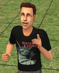 Mod The Sims 3 System Of A Down T Shirts