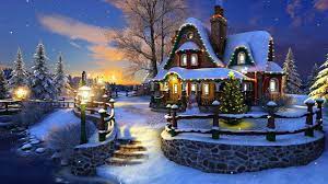 White Christmas Screensaver 4k Uhd Christmas Live Wallpaper Xmas Wallpaper Diamond Painting