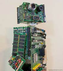 My work occasionally has a surplus computer sale, where they get rid of old or non functioning computers. Computer Parts Re Purpose Robot Total Geekdom