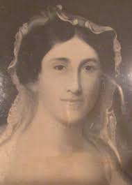 Antique Sepia Black and White 19th Century Framed Photo, Fine Art Frame,  Possibly Wife of Henry Bates Grubb