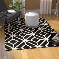 These rugs are reversible allowing you to have two different looks in a matter of seconds. Black White Outdoor Rugs Free Shipping Over 35 Wayfair