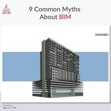 Debunking The 9 Most Common Bim Myths Building Information Modeling Common Myths Bim
