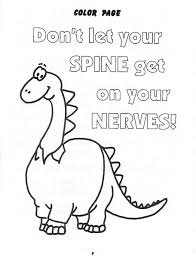 Chiropractic Kids Coloring Pages In 2020 Chiropractic Humor Chiropractic Quotes Chiropractic