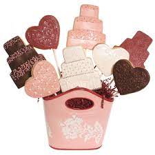 Tuxedo cookie cutter from $3.99. Burgundy And Pink Wedding Cookie Bouquet Cookie Decorating