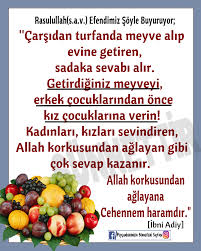 Rabiye Tezcan Adli Kullanicinin Peygamberimizin Sunnetleri Panosundaki Pin Meyve Guzel Soz Dini Alintilar