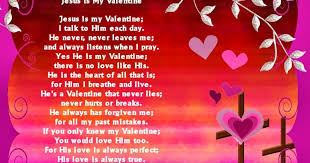 Yes he is my valentine; Treasure Box Poetry And Praise Jesus Is My Valentine Poem Poster