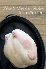 How To Cook A Whole Chicken From Frozen Recipe Stuffed Whole Chicken Frozen Chicken Crockpot Cooking Whole Chicken