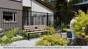 Only 12min drive to downtown 100 mile house. Memorial Bench Program Wishbone Site Furnishings