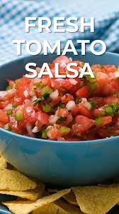 Fresh Tomato Salsa Easy Homemade Salsa Recipe Video Recipe Video Fresh Salsa Recipe Homemade Easy Homemade Salsa Recipe Homemade Salsa Recipe