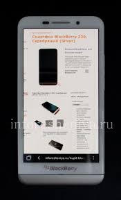 Buy Smartphone BlackBerry Z30, White ...