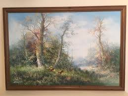 Original Oil On Canvas Wild Pheasants By Roy Danford Parker A Listed Artist Born In 1882 He Is Known For His Land Original Oil Painting Painting Oil Painting