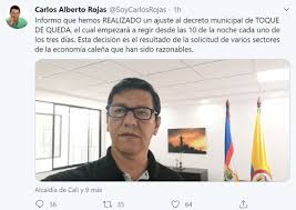 El toque de queda se levantará hasta nueva orden. Ley Seca En El Valle Del Cauca Y Toque De Queda En Cali