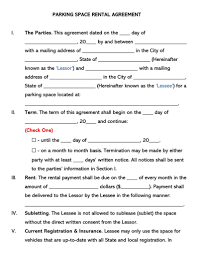 The stamp duty is usually paid by the. Free Parking Space Rental Lease Agreement Templates Word Pdf