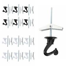 Delivering products from abroad is always free, however, your parcel may. 6 Sets Heavy Duty Ceiling Swag Hook For Hanging Plants Chandelier Installation Ebay