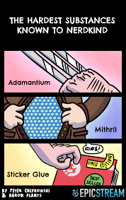 The Hardest Substances Known To Nerdkind Funny Pictures Comics Nerdy Jokes