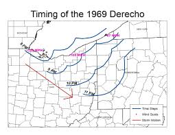 This storm knocked down big, strong trees. July 4 1969 Ohio Fireworks Derecho And Flooding Event