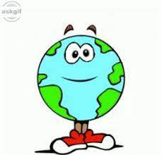 Vector blue earth smiling face, earth smiling face, blue earth, the earth day png transparent clipart image and psd file for free download. Happy Earth Day Gifs All Gifs At One Place