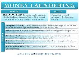 That's what makes them smurfs. Money Laundering Define Motive Methods Danger Magnitude Control