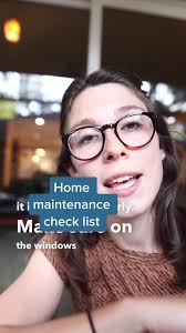 Home Maintenance Checklist Chart