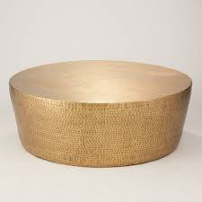 Studio A Izmir Solid Coffee Table Wayfair In 2020 Solid Coffee Table Metal Coffee Table Brass Coffee Table
