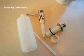 how to replace a soap dispenser in the