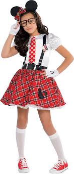 Girls Minnie Mouse Nerd Costume Party City Halloween Costumes For Teens Girls Halloween Costumes For Girls Nerd Halloween Costumes