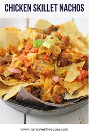 Skillet Chicken Simple Nachos Recipe Looking For A Simple Nacho Recipe That Will Leave Everyone Aski Nachos Recipe Easy Chicken Recipes Chicken Nachos Recipe