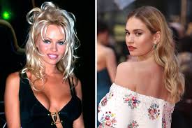 Playboy video playmate calendar 1991 (1990). Here S Your First Look At Lily James As Pamela Anderson On Set Of Pam Tommy Instyle