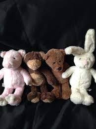 Pottery Barn Kids Plush Lot Pig Monkey Bear Bunny 8 5 Pbk Baby Gift Potterybarnkids Cute Stuffed Animals Pottery Barn Kids Pig Monkey