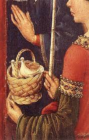 Daret Jacques Altarpiece Of The Virgin Detail 1433 35 Oil On Wood Musee Du Petit Palais Paris Medieval Art Renaissance Art Medieval Crafts