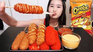 The korean jindo dog is famous in its home country, but you may not know much else. Youtube Video Statistics For Asmr Cheesy Mozzarella Corn Dog Korean Rice Hot Dog No Talking Mukbang ë¨¹ë°© Noxinfluencer