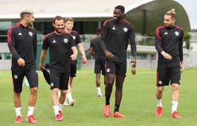 Sancho, whose move to old trafford was agreed in principle on july 1, completed a medical earlier this month after his. Man Utd Players Train Ahead Of First Pre Season Clash Vs Derby With Non Euro 2020 Stars Pushing For First Team Place