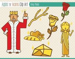King Midas Clip Art Color And Outlines Clip Art Art King Midas