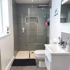 Diamond 1400x900mm Walk In Enclosure 1400 Piece Tray Small Shower Room Small Full Bathroom Small Bathroom