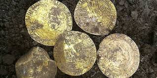 Gold, silver, bronze are all examples. Detectorists Find Medieval Coin Hoard Of King Edward Silver Gold Nobles