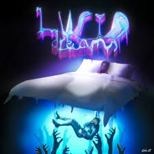 Juice wrld's managers commissioned pane to help design the album cover and the mural — which he painted on a viaduct in the 800 block of west hubbard street by the kennedy expressway — after. Artstation Lucid Dreams By Juice Wrld Cover Art Aub Art