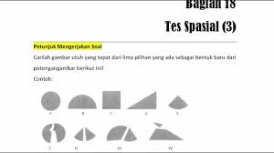 Check spelling or type a new query. Psikotest Gambar Tes Spasial 3 Youtube
