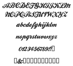 font squirrel free font ballpark by mickey rossi アルファベット