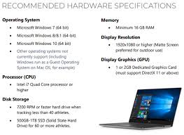 Recommended specifications are for those who are choosing to purchase a new laptop and need guidance on which specifications to go with. Minimum Computer Requirements To Run Openfield Catapult Support