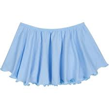 Light Blue Toddler Dance Skirt With Ruffles Order A Light Blue Flutter Ballet Skirt For Girls Toddlers The Leotard Boutique