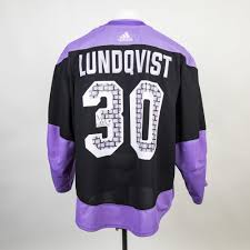 Together, we look to inspire hope and courage for those who are living with, going through, and moving past cancer. Autographed 30 Henrik Lundqvist Hockey Fights Cancer Jersey Worn During Warm Ups New York Rangers Nhl Auctions