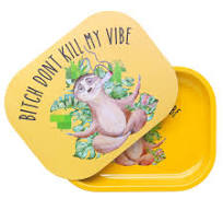 Strong Magnetic Lid Metal Tray Custom Rolling Tray With ...