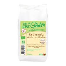 Farine De Riz Semi Complete Bio Sans Gluten Ma Vie Sans Gluten
