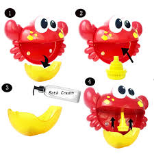 The latest on our store health and safety plans. Zhenduo Baby Bath Bubble Toy Bubble Crab Bubble Blower Bubble Machine Bubble Maker With Nursery Rhyme Bathtub Bubble Toys For Infant Baby Children Kids Happy Tub Time Red 180705 Buy Online At