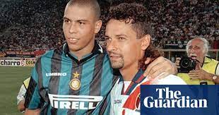 Baggio, also known as il divin codino (the divine ponytail) for his unique hairstyle, has had a controversial career. Serie A Classic Ronaldo V Baggio Soccer The Guardian