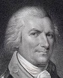 Maj Gen ARTHUR ST. CLAIR 1836 engraving hero at Fort Ticonderoga CW Peale  pinx