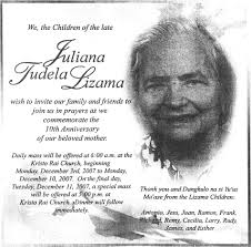 Juliana Borja Tudela Lizama (1924-1997)