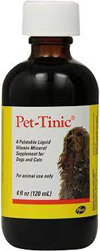 Maybe you would like to learn more about one of these? Amazon Com Pfizer Animal Pet Tinic Vitamin Mineral Supplement For Dogs And Cats 4 Ounce Pet Multivitamins Pet Supplies